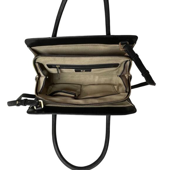 RADLEY London Women’s Black Leather Satchel Crossbody Bag Wallet Set - Picture 8 of 16